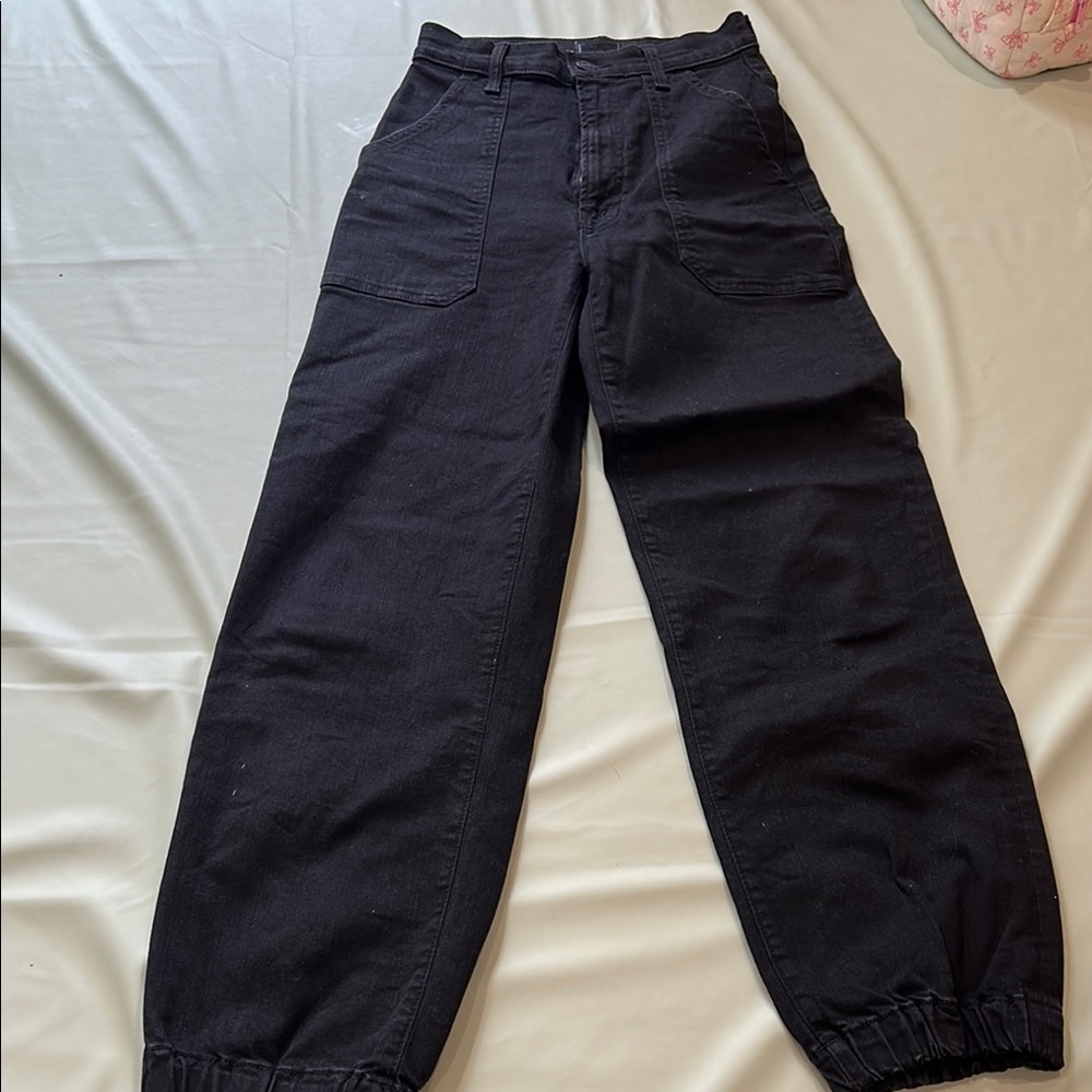 Black Mother Jogger Jean